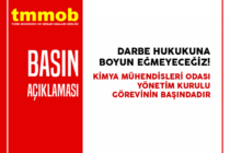 TMMOB: Darbe Hukukuna Boyun Eğmeyeceğiz!