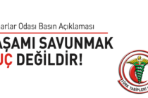 Yaşamı Savunmak Suç Değildir!