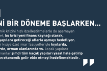 Yeni Bir Döneme Başlarken…