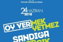 Ülkemiz, Mesleğimiz, Geleceğimiz İçin 24 Haziran’da Sandığa Sahip Çıkıyoruz!