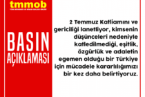 TMMOB: Sivas’ı Unutmadık, Unutturmayacağız