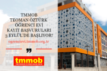 TMMOB Teoman Öztürk Öğrenci Evi 2018-2019 Öğrenim Dönemi Kayıtları Başladı