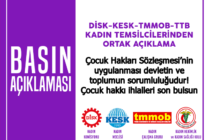 Çocuk Hakları Sözleşmesinin Uygulanması Devletin ve Toplumun Sorumluluğudur!