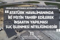 Mimarlar Odasından Suç Duyurusu: AHL’de İki Pistin Tahrip Edilerek İnşaat Yapılması Suç Niteliğindedir