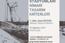 SMGM E-Semineri: Futbol Stadyumları Mimari Tasarım Kriterleri