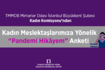 Kadın Meslektaşlarımıza Yönelik “Pandemi Hikâyem” Anketi