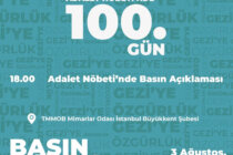 Adalet Nöbeti’nin 100. Gününe Çağrı