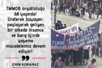 TMMOB Örgütlülüğü 68 Yaşında!