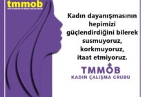 TMMOB Kadın Çalışma Grubundan 8 Mart açıklaması