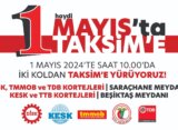 1 Mayıs’ta Taksim’e!