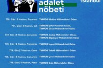 Adalet Nöbeti Takvimi-111. Hafta
