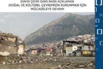 Dünya Çevre Günü Basın Açıklaması: Doğal ve Kültürel Çevremizin Korunması İçin Mücadeleye Devam