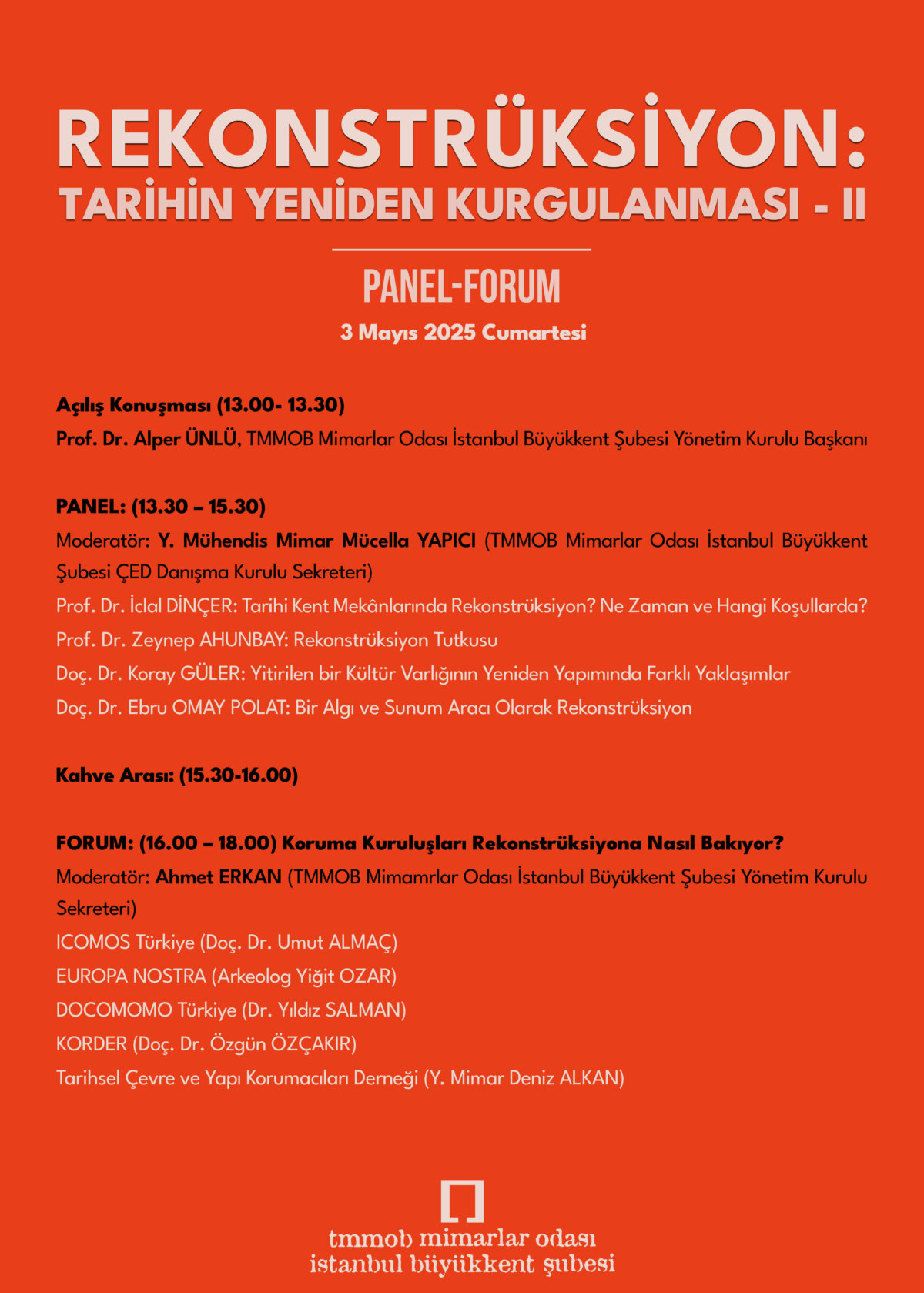 Mimar Sinan’ı Anma ve Cengiz Bektaş Konferansı