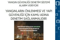 Basın Açıklaması: Yangın Güvenliği Denetim Sistemi Alarm Veriyor! Yangınların Önlenmesi ve Yapı Güvenliği İçin Kamu Adına Denetim Sağlanmalıdır!