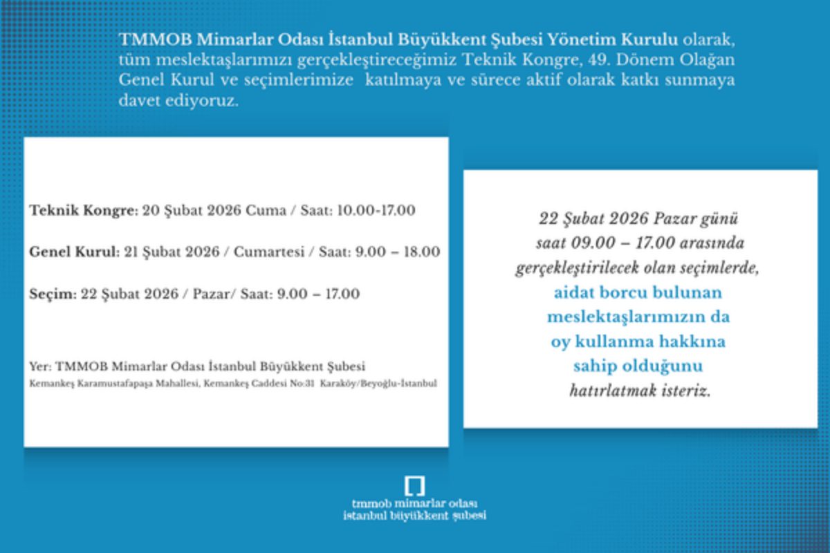 Kentsel Yenileme/Dönüşüm Uygulamaları Süreci Seminer Dizisi