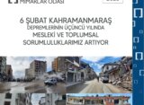 6 ŞUBAT KAHRAMANMARAŞ DEPREMLERİNİN ÜÇÜNCÜ YILINDA MESLEKİ VE TOPLUMSAL SORUMLULUKLARIMIZ ARTIYOR