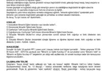 Mimarlıkta Eleştirel Kuram; “Var Olmayanı; Var Kılmak Çabasıdır…” Mükemmel Olanın; “Mükemmele Ulaşma Çabasının Kendisi” Olduğu Gibi…