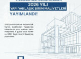 2026 Yılı Mimarlık ve Mühendislik Hizmet Bedellerinin Hesabında Kullanılacak Yapı Yaklaşık Birim Maliyetleri Resmi Gazete’de Yayımlandı!
