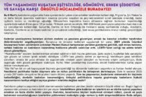 TMMOB İKK Kadın Komisyonu: Tüm Yaşamımızı Kuşatan Eşitsizliğe, Sömürüye, Erkek Şiddetine Ve Savaşa Karşı Örgütlü Mücadelemizle Buradayız!