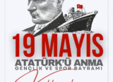 19 Mayıs Atatürk’ü Anma, Gençlik ve Spor Bayramı Kutlu Olsun!