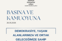 BASINA VE KAMUOYUNA: DEMOKRASİYE, YAŞAM ALANLARIMIZA VE ORTAK GELECEĞİMİZE SAHİP ÇIKIYORUZ!