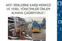 TMMOB Mimarlar Odası Basın Açıklaması: AFET RİSKLERİNE KARŞI MERKEZİ VE YEREL YÖNETİMLERİ ÖNLEM ALMAYA ÇAĞIRIYORUZ!