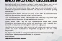 MUTLAK BUTLAN KARARI KABUL EDİLEMEZ!