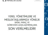 Yerel Yönetimlere ve Meslektaşlarımıza Yönelik Baskı İhraç ve Görevden Uzaklaştırmalara Son Verilmelidir!