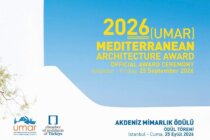 AKDENİZ MİMARLAR BİRLİĞİ (UMAR) MİMARLIK ÖDÜLÜ 2026 “YAŞAYAN AKDENİZ KÜLTÜRÜ – KONUT YAPILARI” ÖDÜL TÖRENİ İSTANBUL’DA GERÇEKLEŞTİRİLİYOR