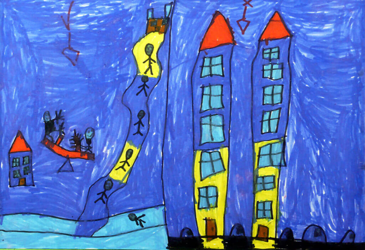 VII. Şener Özler Mimarlık ve Çocuk Resim Yarışması Ödüllü Resimler