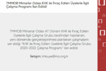KHK ile ihraç edilen üyelerle ilgili çalışma programı ilan edildi!