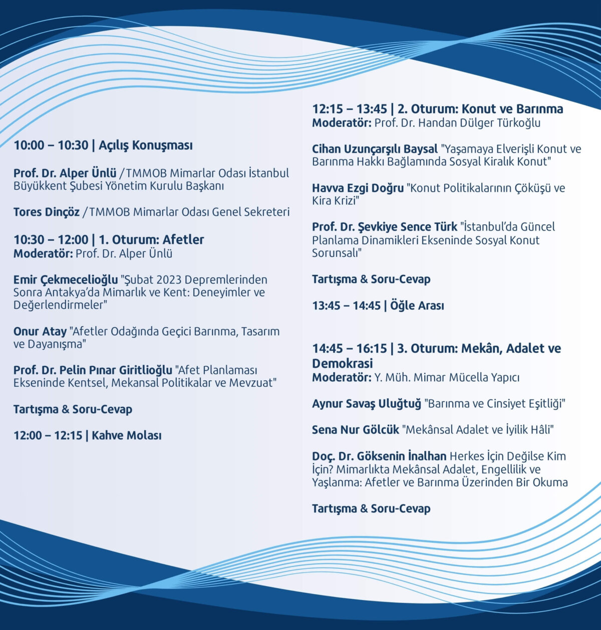 Prof. Dr. Doğan Kuban’ı Anma Programı: “Hep Yeniden Doğan Kuban”