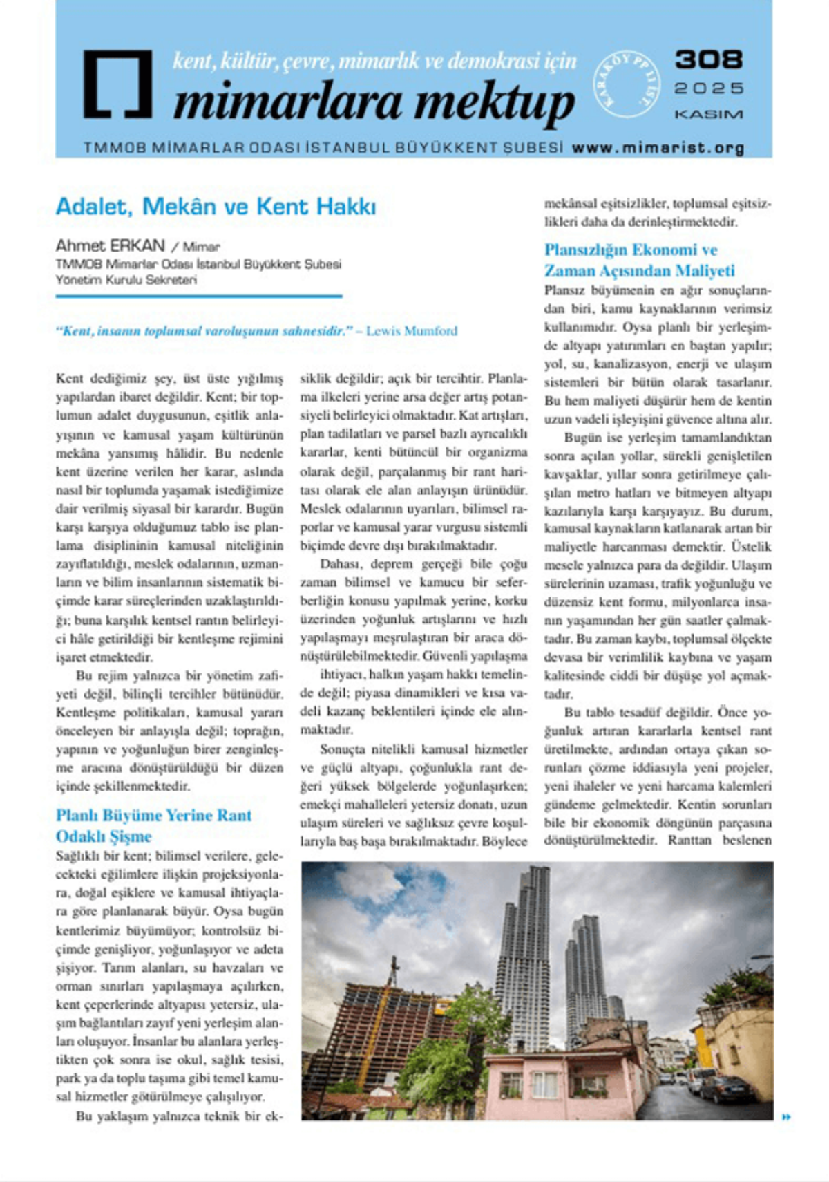 Dayanışma Mimarlığı Sergisi Kolokyumu